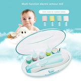Cortador de Unhas Elétrico um Conjunto de Manicure Multifuncional para Cuidados com o seu Bebê